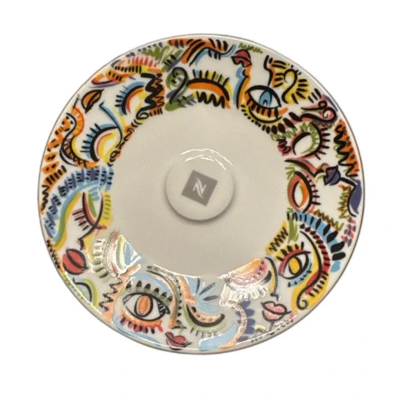 Nespresso x Justin Teodoro Mug Home with Heart Graphic Doodles Porcelain 2022 - Picture 3 of 5